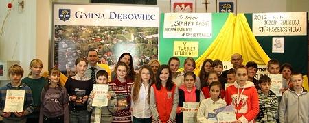 Turniej czytelniczy w Dębowcu Turniej czytelniczy w Dębowcu