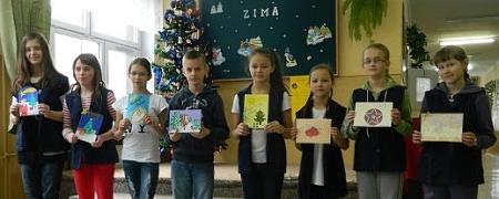 Konkurs plastyczny na kartkę świąteczną rozstrzygnięty Konkurs plastyczny na kartkę świąteczną rozstrzygnięty