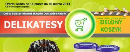 Świąteczne promocje w delikatesach „Zielony Koszyk” Świąteczne promocje w delikatesach „Zielony Koszyk”