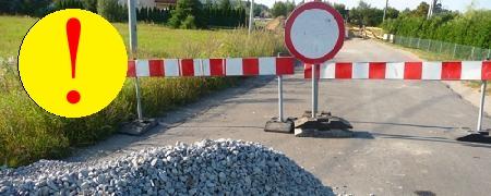 Droga Jasło - Folusz na odcinku Dębowiec - Cieklin będzie zamknięta! Droga Jasło - Folusz na odcinku Dębowiec - Cieklin będzie zamknięta!