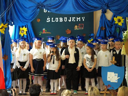 Ślubowanie pierwszoklasistów