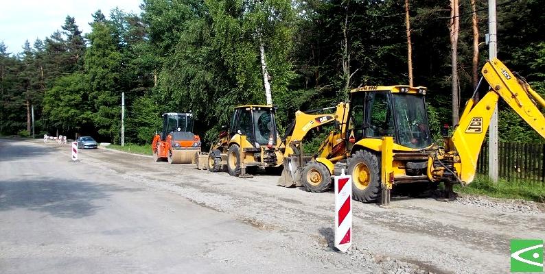 Remont drogi Jasło – Folusz, ciąg dalszy Remont drogi Jasło – Folusz, ciąg dalszy