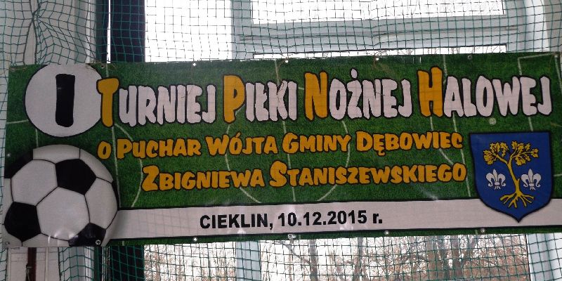 I Turniej Piłki Nożnej Halowej o Puchar Wójta Gminy Dębowiec I Turniej Piłki Nożnej Halowej o Puchar Wójta Gminy Dębowiec