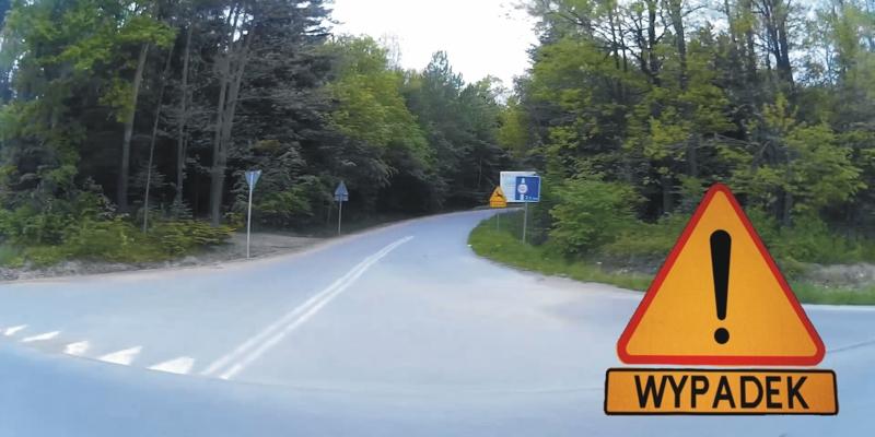 Motocyklista zginął w wypadku