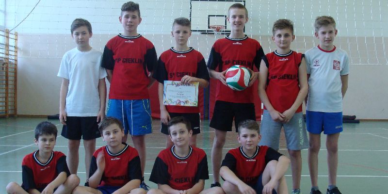 SZKOŁA PODSTAWOWA Z CIEKLINA NAJLEPSZA W POWIECIE W MINI PIŁCE SIATKOWEJ CHŁOPCÓW SZKOŁA PODSTAWOWA Z CIEKLINA NAJLEPSZA W POWIECIE W MINI PIŁCE SIATKOWEJ CHŁOPCÓW