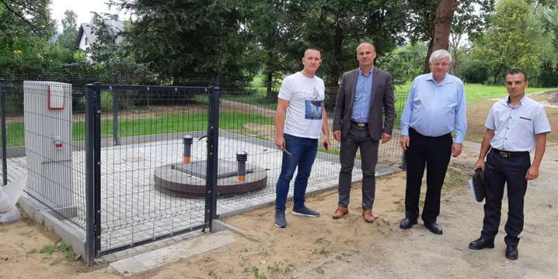 Prace związane z rozbudową sieci kanalizacyjnej zakończone Prace związane z rozbudową sieci kanalizacyjnej zakończone