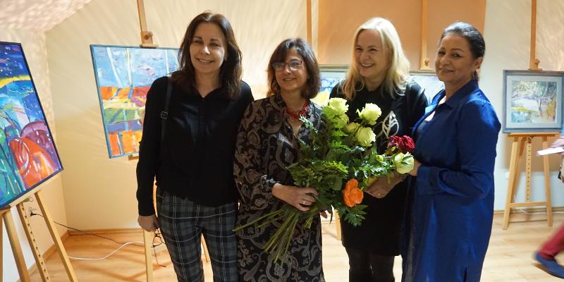 Relacja z wernisażu wystawy Danuty Poręby Relacja z wernisażu wystawy Danuty Poręby