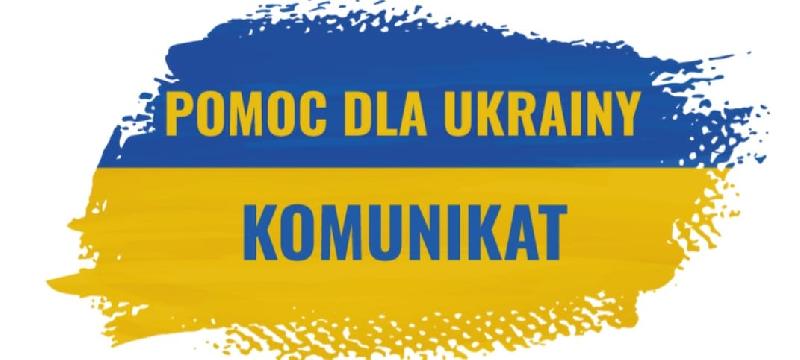 Apel do Mieszkańców gminy Dębowiec o pomoc dla Ukrainy Apel do Mieszkańców gminy Dębowiec o pomoc dla Ukrainy