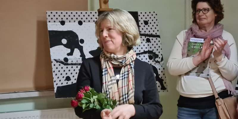 Wernisaż wystawy pt. „PASTEL I COLLAGE” Danuty Słyś-Tohl