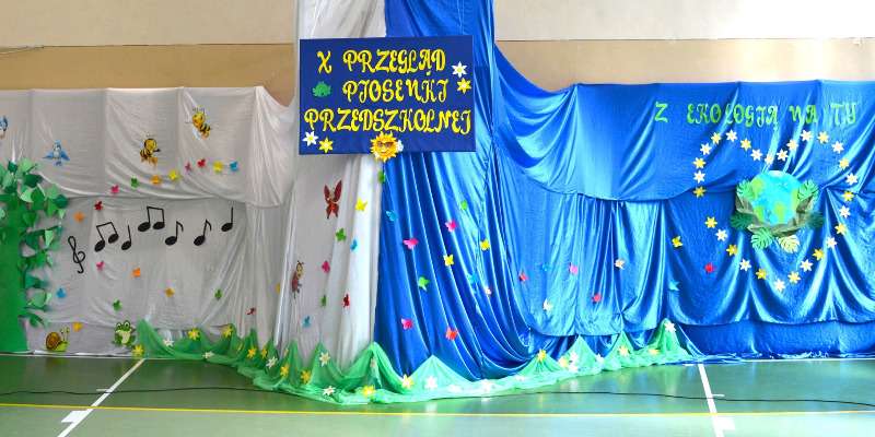 X Przegląd Piosenki Przedszkolnej - „Z ekologią na Ty” X Przegląd Piosenki Przedszkolnej - „Z ekologią na Ty”