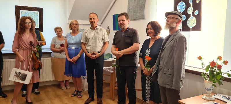 Otwarcie wystawy „Na skrzyżowaniu” - ceramika, malarstwo i szkło Otwarcie wystawy „Na skrzyżowaniu” - ceramika, malarstwo i szkło