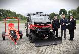 Odbiór sprzętu ratowniczego dla OSP w Gminie Dębowiec