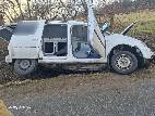 Wypadek w Cieklinie - Volkswagen w rowie