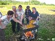 Wielkie smażenie jajecznicy w Dzielcu