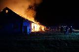 Pożar budynku gospodarczego w Cieklinie. Zwierzęta uratowane
