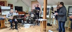Wernisaż wystawy malarstwa Tadeusza Łuczejko z jazzowym akcentem
