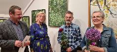 Wernisaż Krystyny Kuźniarskiej i Piotra Warchoła w Muzeum Narciarstwa im. Stanisława Barabasza w Cieklinie