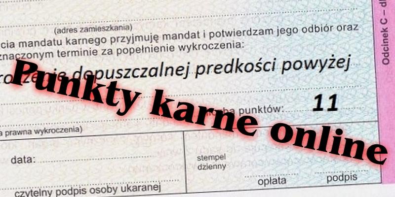 Punkty karne online - uwaga na fałszywe strony Punkty karne online - uwaga na fałszywe strony