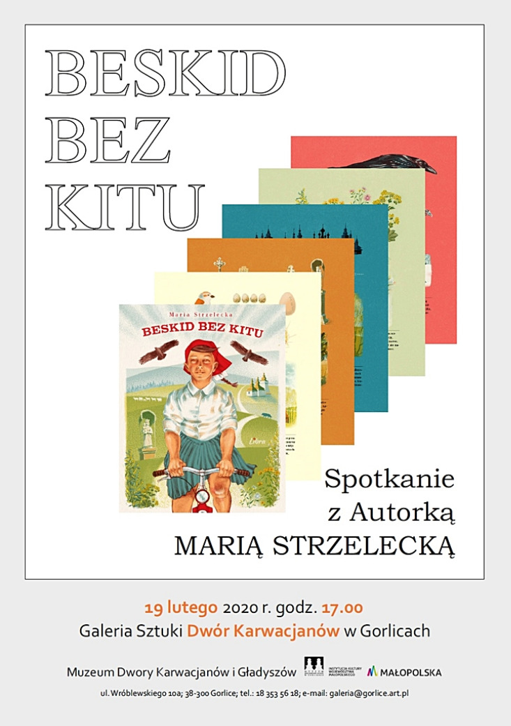 Spotkanie z Marią Strzelecką autorką książki dla dzieci „BESKID BEZ KITU” Spotkanie z Marią Strzelecką autorką książki dla dzieci „BESKID BEZ KITU”