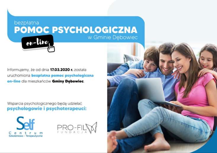 Bezpłatna pomoc psychologiczna w Gminie Dębowiec Bezpłatna pomoc psychologiczna w Gminie Dębowiec