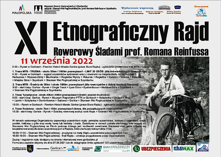 XI ETNOGRAFICZNY RAJD ROWEROWY ŚLADAMI PROF. ROMANA REINFUSSA XI ETNOGRAFICZNY RAJD ROWEROWY ŚLADAMI PROF. ROMANA REINFUSSA