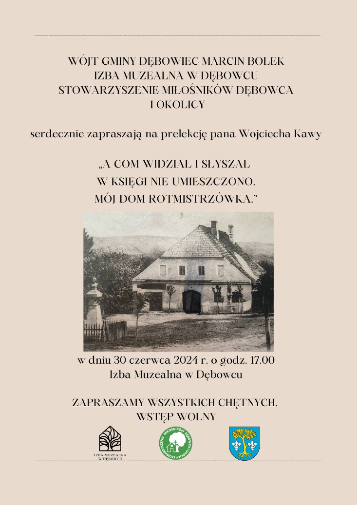 Poznajemy historię Dębowca Poznajemy historię Dębowca