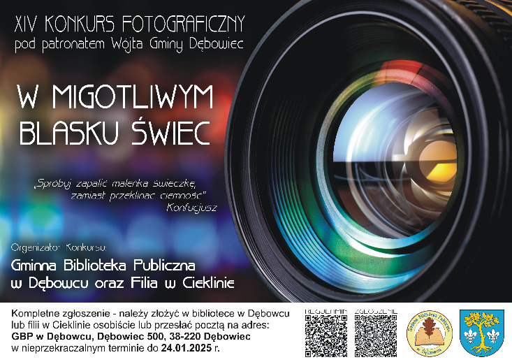 XIV KONKURS FOTOGRAFICZNY pt. W MIGOTLIWYM BLASKU ŚWIEC XIV KONKURS FOTOGRAFICZNY pt. W MIGOTLIWYM BLASKU ŚWIEC