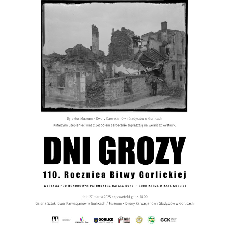 „Dni grozy. 110 rocznica Bitwy Gorlickiej” wystawa muzealna „Dni grozy. 110 rocznica Bitwy Gorlickiej” wystawa muzealna