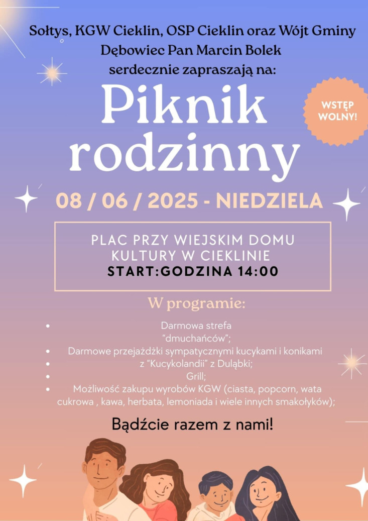 Piknik w Cieklinie