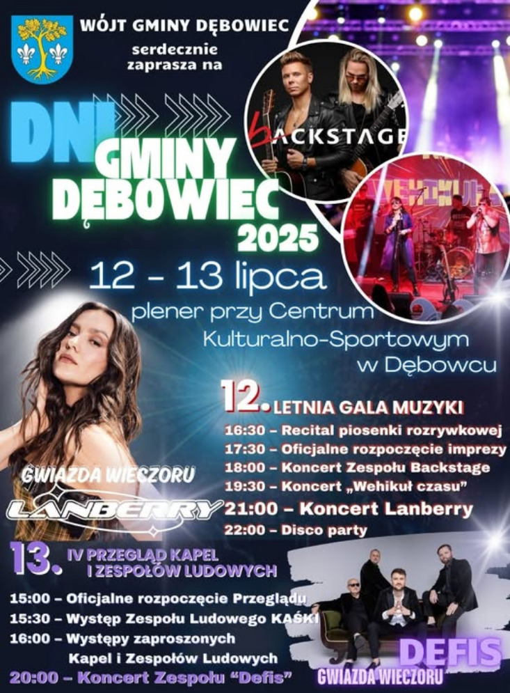 DNI GMINY DĘBOWIEC
