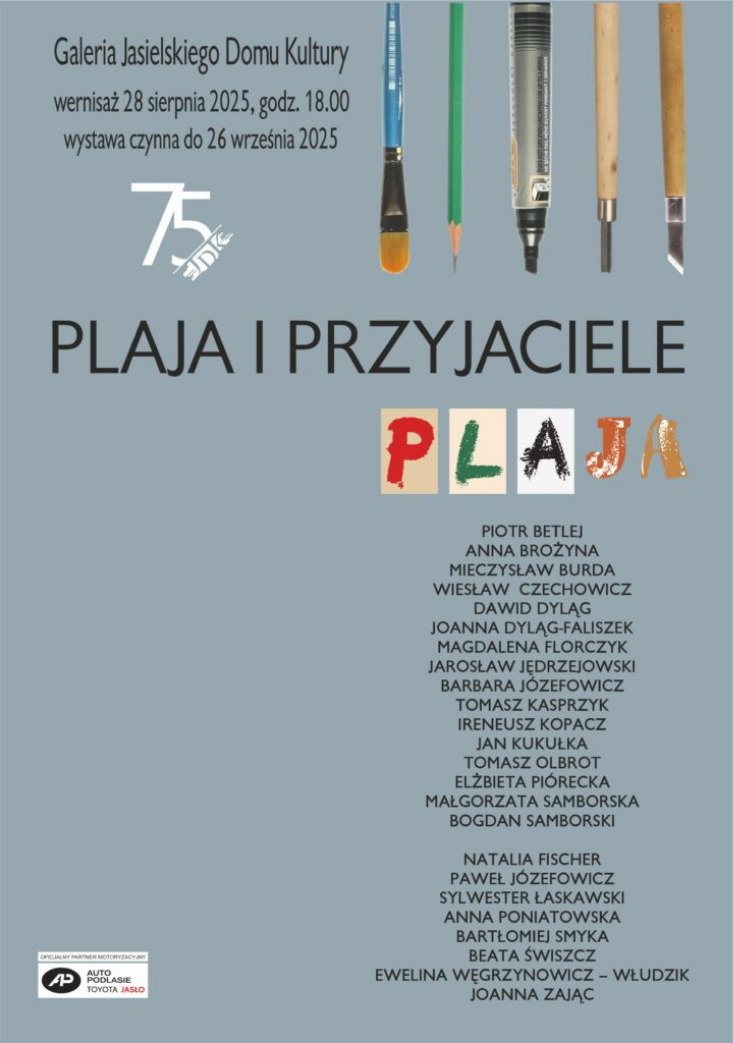 „PLAJA i Przyjaciele” – letnia wystawa jasielskich artystów