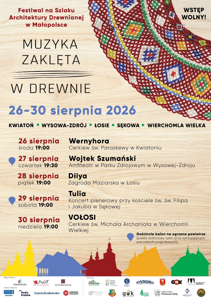 Festiwal „Muzyka Zaklęta w Drewnie” Festiwal „Muzyka Zaklęta w Drewnie”