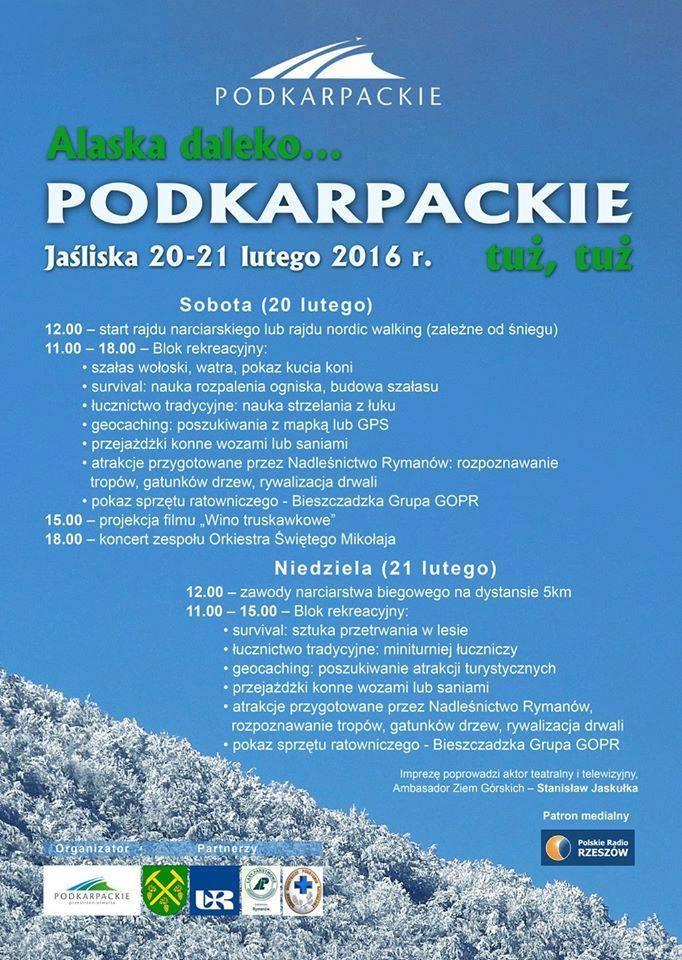 Alaska daleko...Podkarpackie tuż, tuż - Jaśliska Alaska daleko...Podkarpackie tuż, tuż - Jaśliska