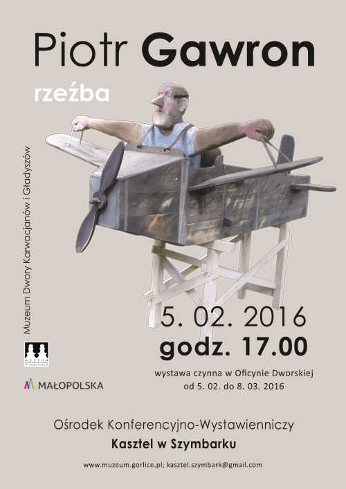 Wystawa rzeźby Piotra Gawrona Wystawa rzeźby Piotra Gawrona
