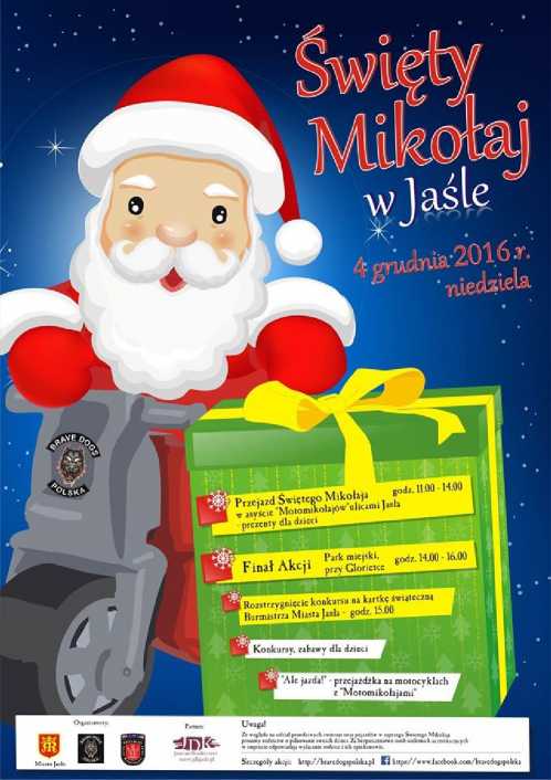 Święty Mikołaj w Jaśle - Park Miejski