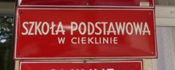 Szkoła Podstawowa w Cieklinie Szkoła Podstawowa w Cieklinie