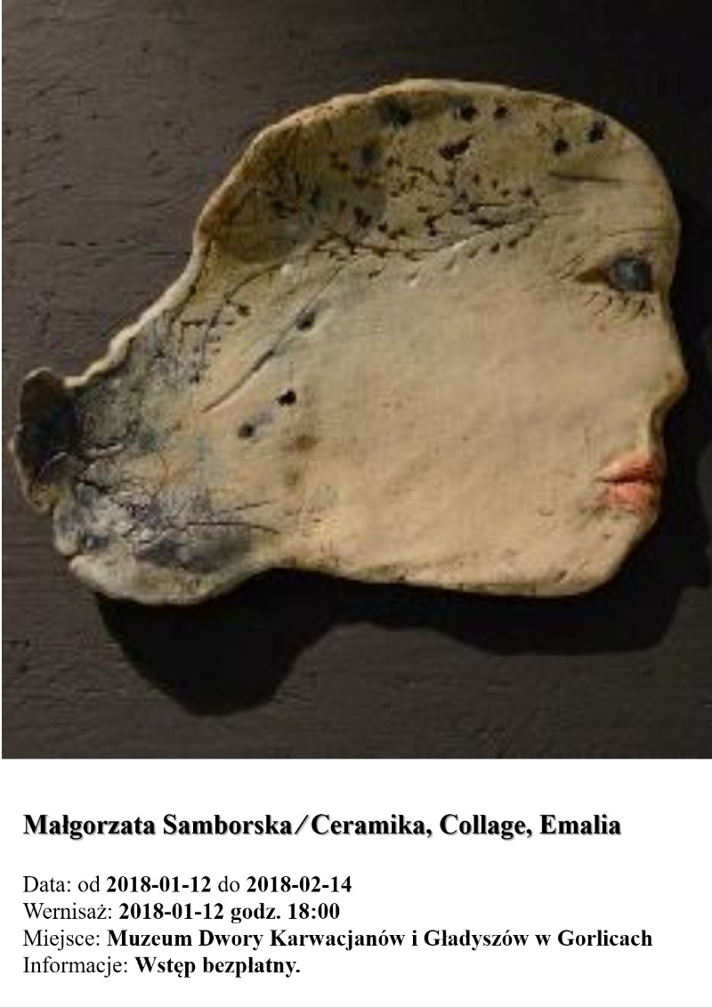 Małgorzata Samborska ⁄ Ceramika, Collage, Emalia Małgorzata Samborska ⁄ Ceramika, Collage, Emalia
