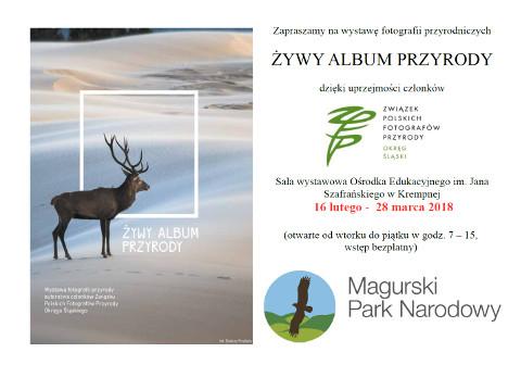 Wystawa fotograficzna „Żywy album przyrody” Wystawa fotograficzna „Żywy album przyrody”