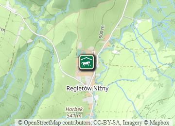 Mapa - Beskid Niski i Pogórze